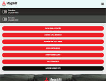 Tablet Screenshot of megamit.com.br